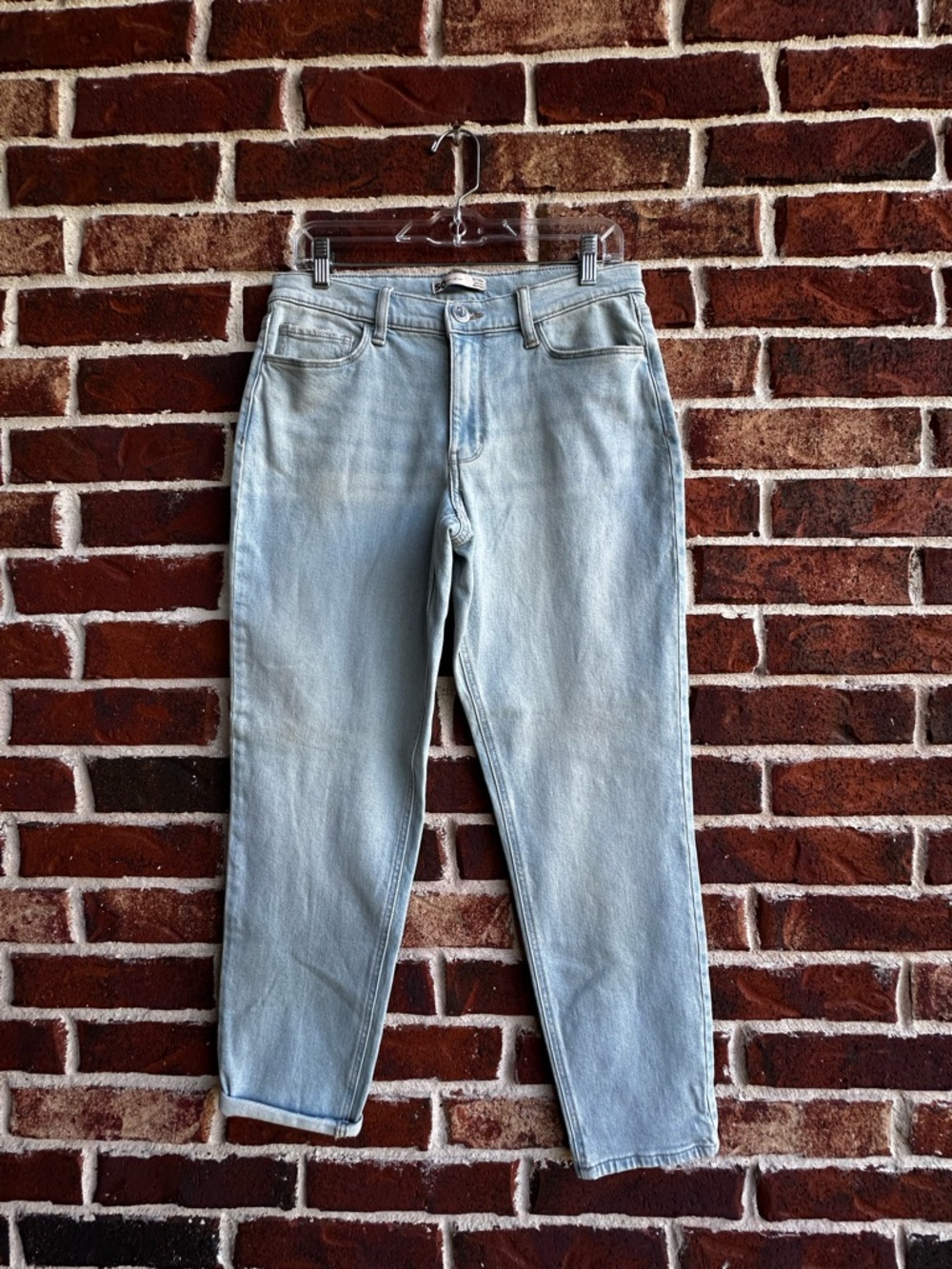 SO Light Blue Low-Rise Boyfriend Jeans